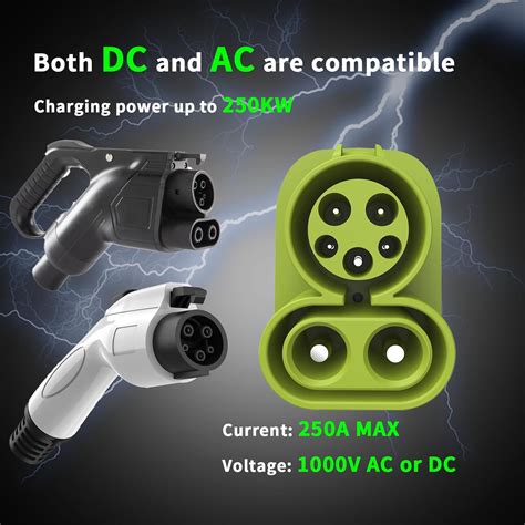 EVHIKING CCS1 to CCS2 Adapter EV Charger Adpater DC 1000V India | Ubuy