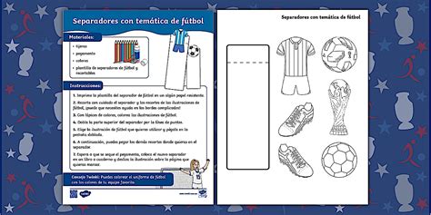 fútbol - separadores