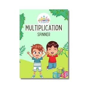 Buy ToddlerHouse - Multiplication Spinner for Kids | Laminated & Non ...