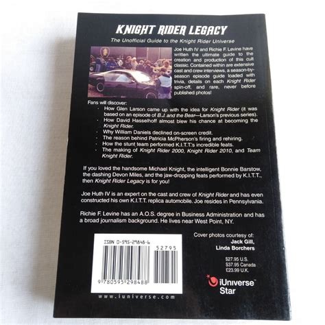 Yahoo!オークション - R153 Joe F. Huth Knight Rider Legacy The Unof...