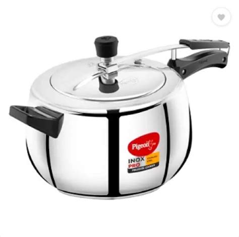 Buy Pigeon by Stovekraft Inox Pro 5L Inner Lid Stainless Steel Cooker ...