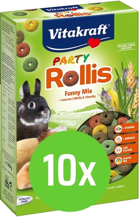 10x Vitakraft Rollis Party 500 Gram | bol