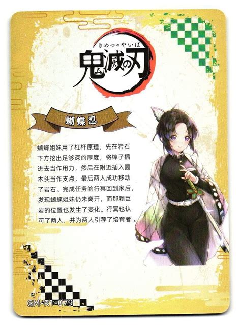 Shinobu Kocho R GM-R1-079 Demon Slayer Kimetsu no | Ubuy India