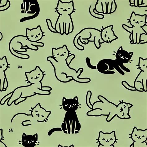 Download Cat eating food pattern GIF | GifVif