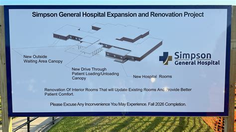 Simpson General Hospital using federal funds for major improvements ...