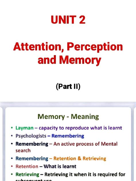 Image result for Tutor2u Memory