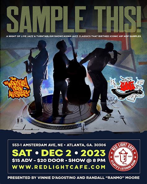 SAMPLE THIS! Live Jazz + Turntablism // Iconic Funk Jazz + Classic Hip ...