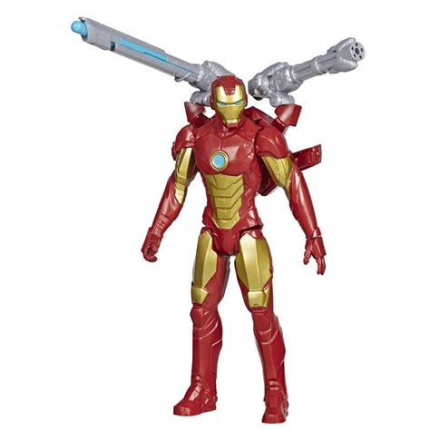 Buy Marvel Avengers Titan Hero Series Blast Gear Iron Man Action Figure ...