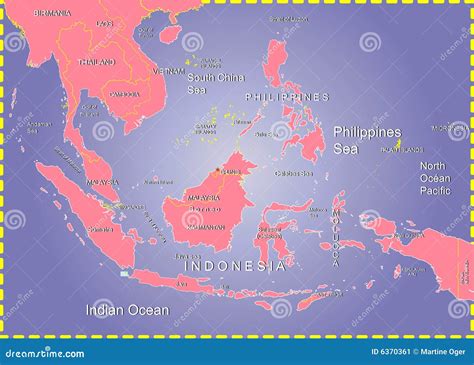 Map Of Indonesia And Philippines