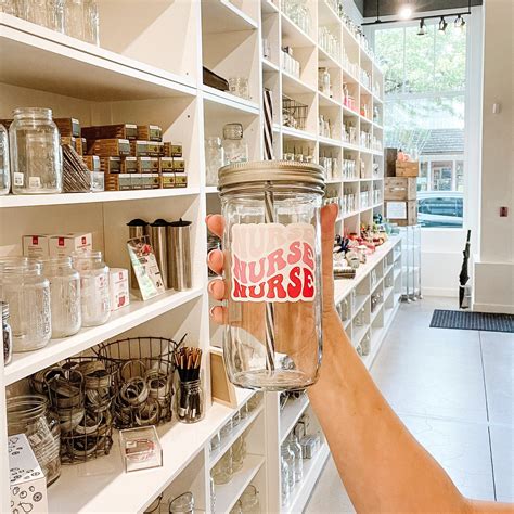 Groovy Nurse Mason Jar Tumbler - Mason Jar Merchant