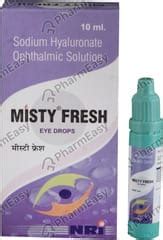 Misty Fresh 0.1 %W/V Eye Drop (10): Uses, Side Effects, Price & Dosage ...