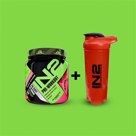 IN2 Pre-Workout 195gm + Shaker – IN2 Nutrition