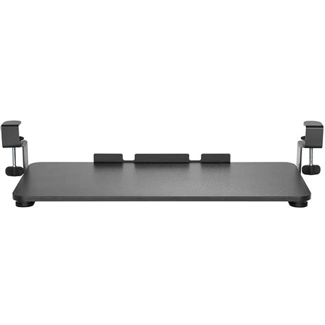 Clamp-On Adjustable Keyboard Tray, Under Desk Keyboard Tray, Improve C ...