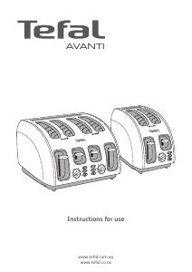 मैनुअल Tefal TF561EAU Avanti टोस्टर
