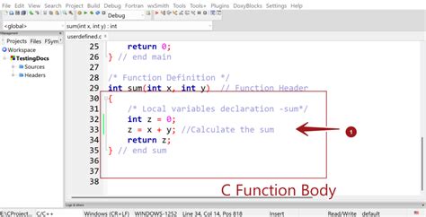 Image result for Standard Form C Function