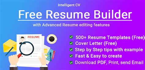 create resume online free