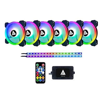 Apevia TL612L2S-RGB Twilight 120mm Silent Dual-Ring India | Ubuy