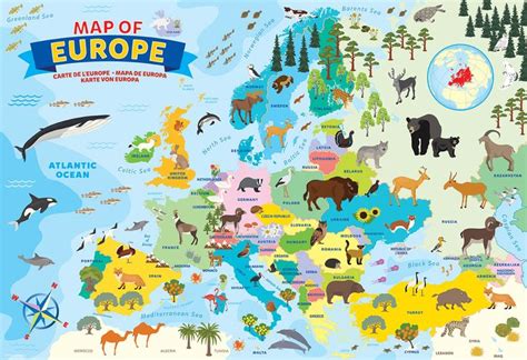Europe Map for Kids 的图像结果