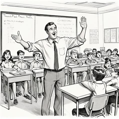 Classroom Setting: Teacher and Student Interaction | Stable Diffusion ...