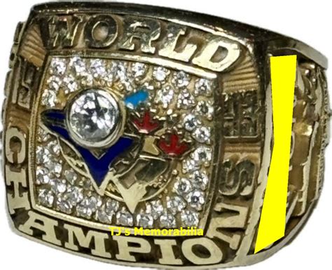 1993 TORONTO BLUE JAYS WORLD SERIES BACK TO BACK CHAMPIONSHIP RING ...