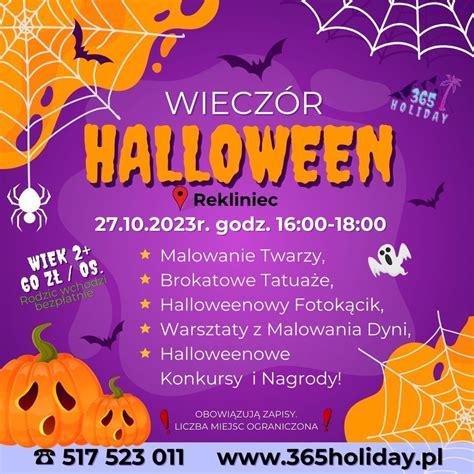 ?Wieczór Halloween?, Rekliniec Restauracja Myślenice, Czechowice ...
