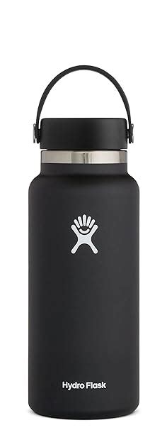 Hydro Flask Water Bottle - Stainless Steel & Vacuum Insulated - Wide ...