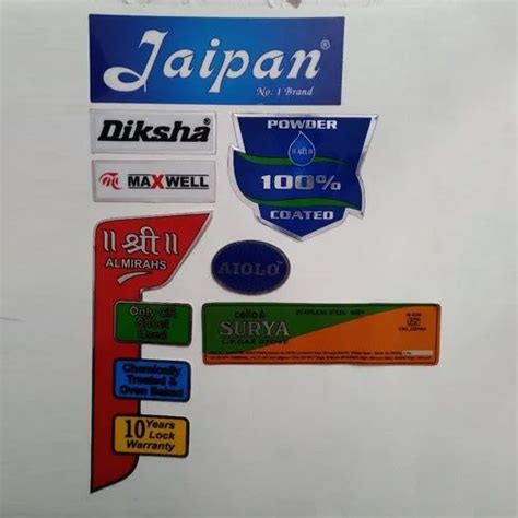 PVC Label Stickers - Affordable Advertising Stickers, Manufacturer and ...