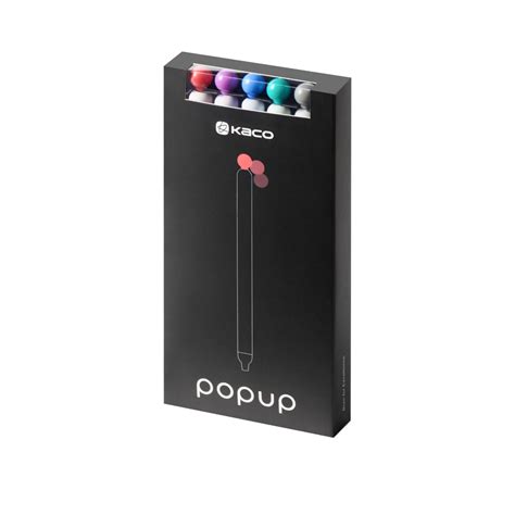 Kaco Popup Black Ink Gel Pen - SCOOBOO - Kaco