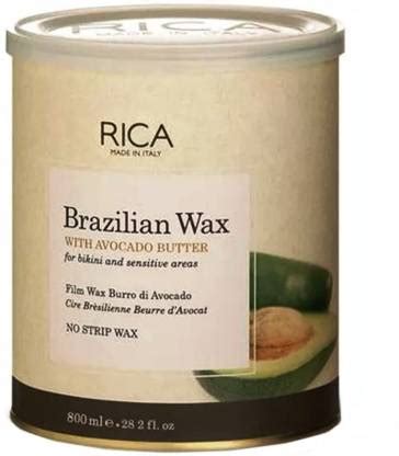 Rica Brazilian Wax With Avocado Butter For Bikini And Sensitive Areas ...