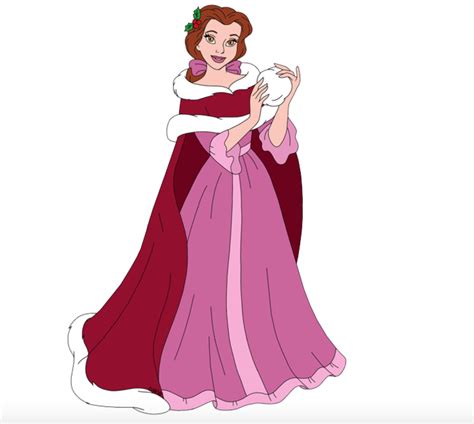 Disney Belle Christmas Dress