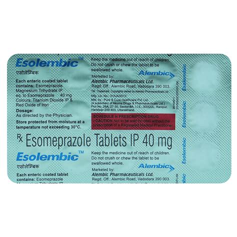 Esolembic 40 Tablet | Uses, Side Effects, Price | Apollo Pharmacy