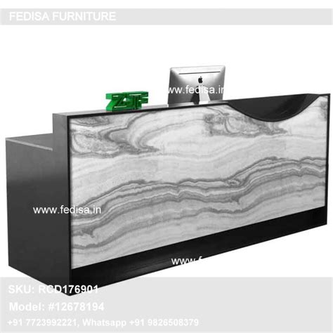 Reception Table Office Beauty Salon Reception Desk Round Reception Desk ...