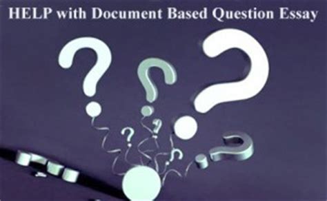 Image result for DBQ Essay Examples