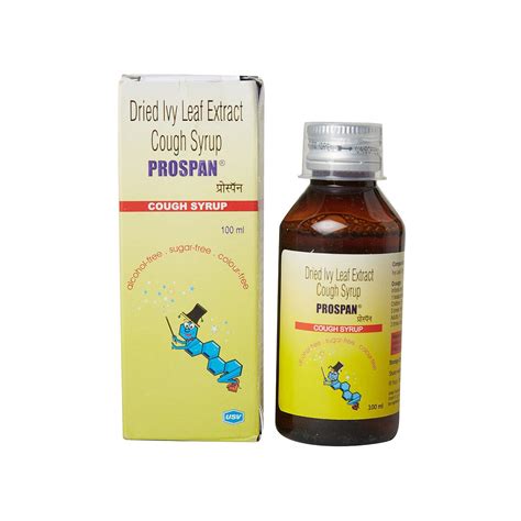 Prospan Sugar Free Cough Syrup | Uses, Side Effects, Price | Apollo ...