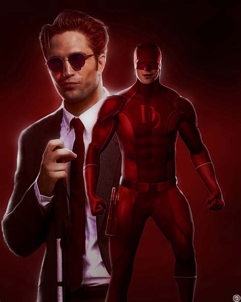 ArtStation - Robert Pattinson as Daredevil/Matt Murdock