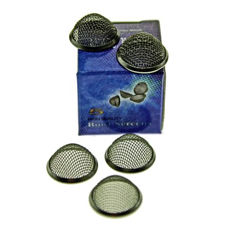 Black Leaf stainless steel bowl screens - 15 mm, 1,89