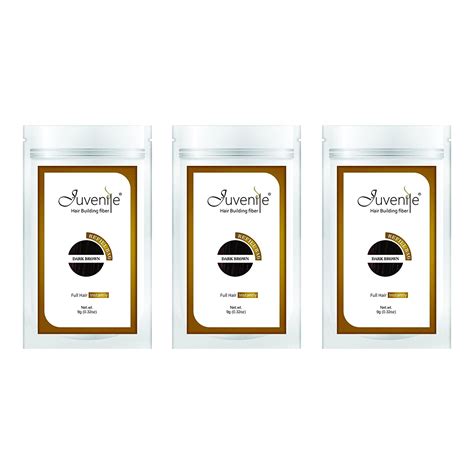 Buy Juvenile Hair Fiber Dark Brown Refill Pack 27 gm Online at Low ...