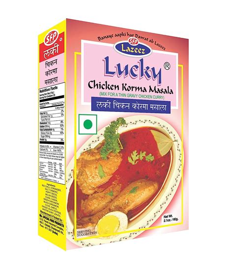 Lucky Traditional Chicken Korma Masala – Handcrafted with 10+ Spices ...