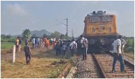 திண்டிவனம் அருகே தண்டவாளத்தில் விரிசல் - பயணிகள் ரயில் 2 மணி நேரம் ...