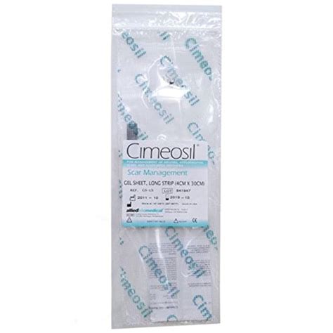 Cimeosil Gel Sheet - Long Strip, 4 cm x 30 cm - Scar India | Ubuy
