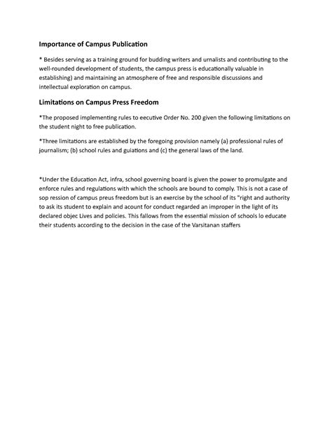 Importance of C-WPS Office - Importance of Campus Publication Besides serving as a training ...