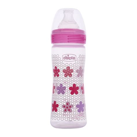 Buy Chicco Well-Being 250 ml Feeding Plastic Bottle, Advanced Anti ...