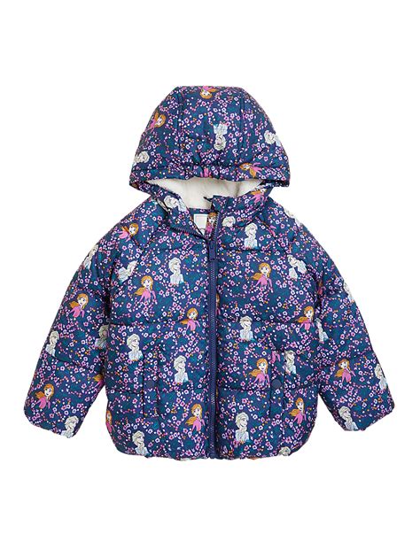 Buy Disney Frozen™ Fur Lined Hooded Padded Coat at Marks & Spencer