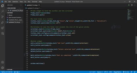 Image result for To Do List Python Code