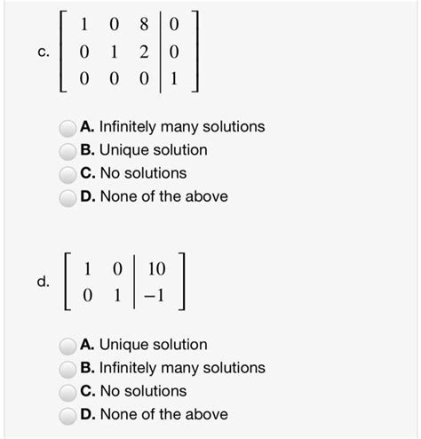 Image result for Infinite Many Solutions Example