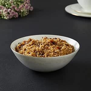 Buy Home Centre Altius Blomma White Solid Bone China Serving Bowl - 1 ...