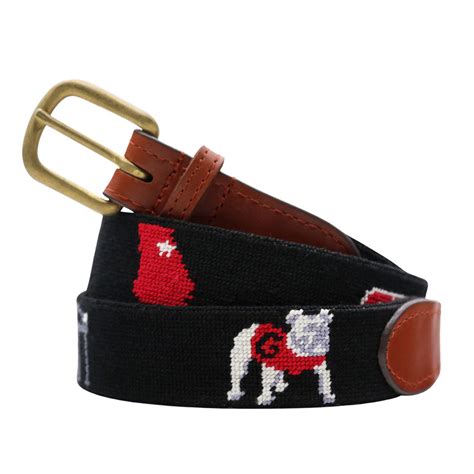 Georgia Life Needlepoint Belt by Smathers & Branson – Country Club Prep