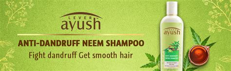 Lever Ayush Anti Dandruff Neem Shampoo 175 ml : Amazon.in: Fashion