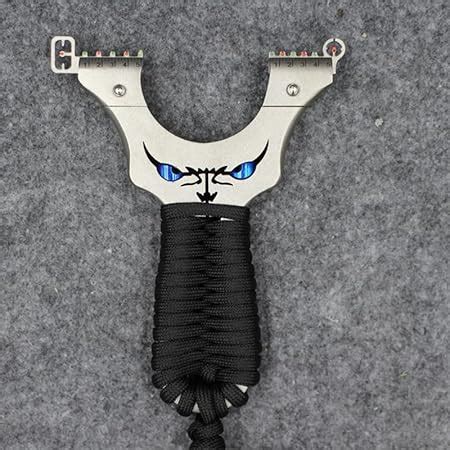 FTP- Sling Shot Powerful Adult 2 Rubber Bands Folding Wrist Slingshot ...