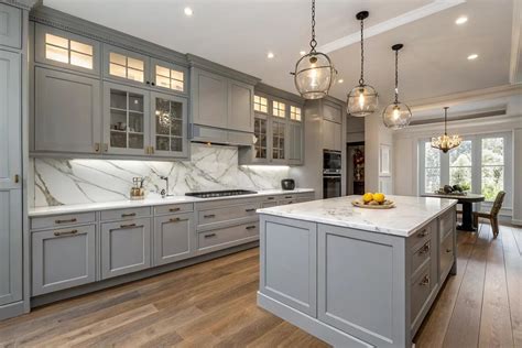 15+ Stylish Grey Kitchen Cabinet Ideas